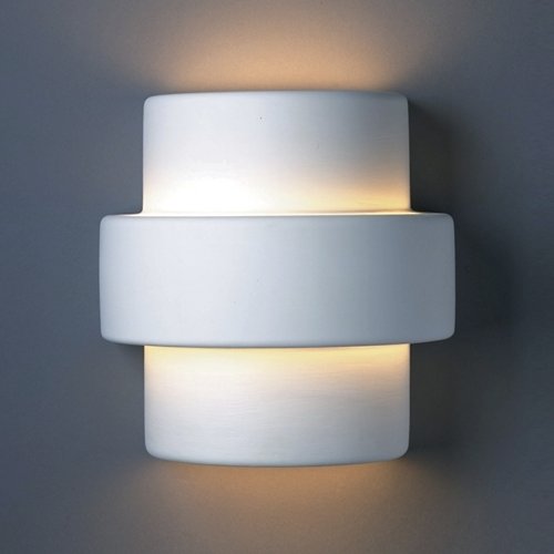 Step Wall Sconce by Justice Design Group (S)-OPEN BOX RETURN