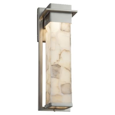 Alabaster Rocks! Pacific Outdoor LED Wall Sconce