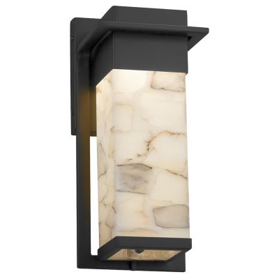 Alabaster Rocks! Pacific Outdoor LED Wall Sconce