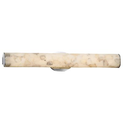 Alabaster Rocks! Elliptic Vanity Light