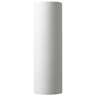 Cylinder Ceramics ADA Tube - Open Top and Bottom Wall Sconce