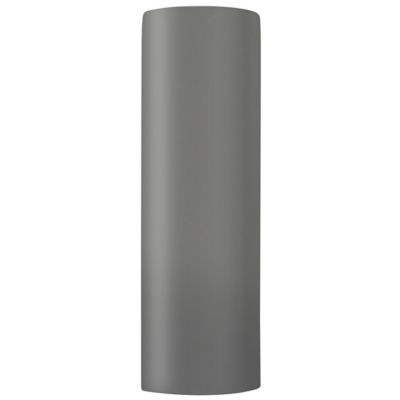 Cylinder Ceramics ADA Tube - Open Top and Bottom Wall Sconce