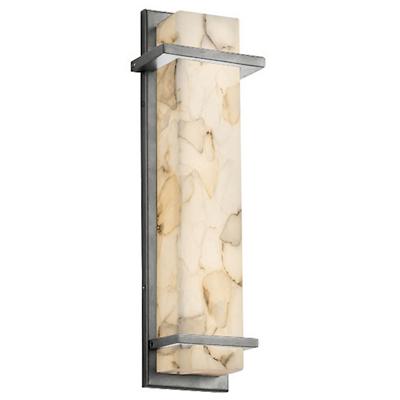 Alabaster Rocks! Monolith LED Outdoor/Indoor Wall Sconce