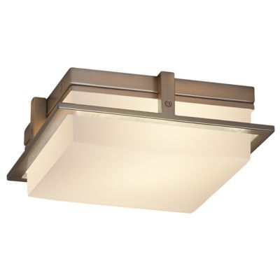 Fusion 10" Small LED Outdoor/Indoor Flushmount