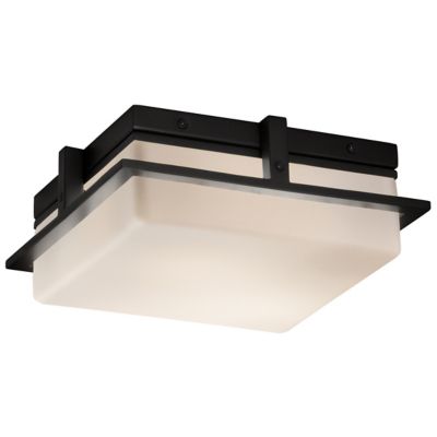 Fusion 10" Small LED Outdoor/Indoor Flushmount