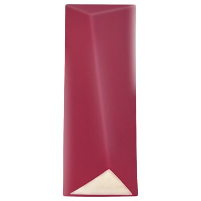 Ambiance Diagonal Rectangle Closed Top LED Wall Sconce