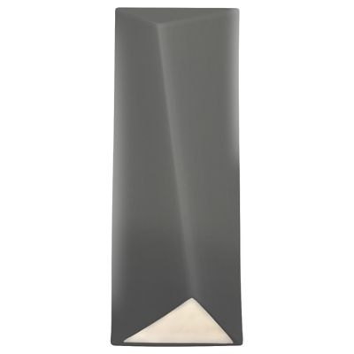 Ambiance Diagonal Rectangle Closed Top LED Wall Sconce