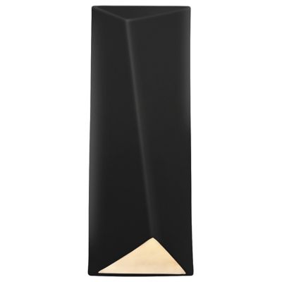 Ambiance Diagonal Rectangle Closed Top Outdoor LED Wall Sconce