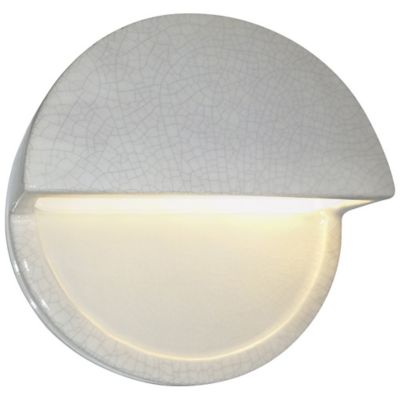 Ceramics ADA Dome Outdoor LED Wall Sconce (Closed Top)
