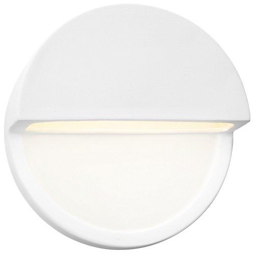 Ceramics ADA Dome Outdoor LED Wall Sconce (Closed Top)