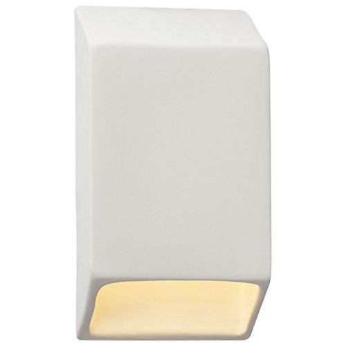 Ambiance Tapered Rectangle Closed Top LED Wall Sconce