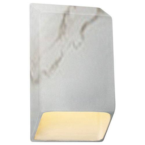 Ambiance Tapered Rectangle Closed Top LED Wall Sconce