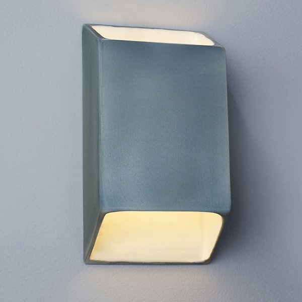 Ambiance Tapered Rectangle Open Top and Bottom LED Wall Sconce