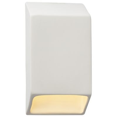 Ambiance Tapered Rectangle Closed Top Outdoor LED Wall Sconce