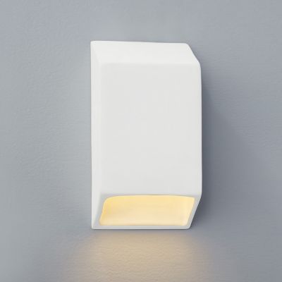 Ambiance Tapered Rectangle Closed Top Outdoor LED Wall Sconce