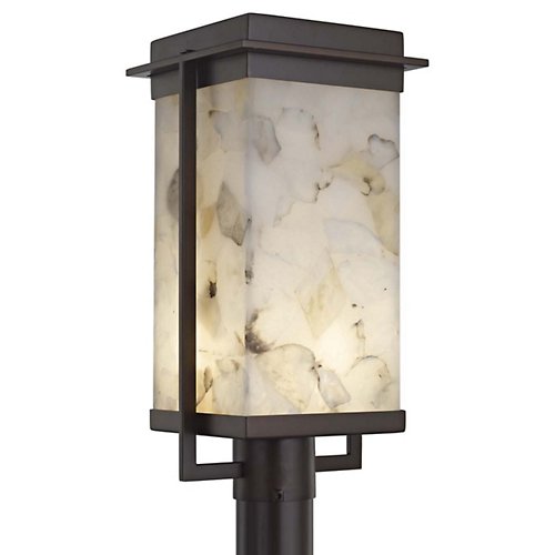 Alabaster Rocks! Pacific LED Outdoor Post Light