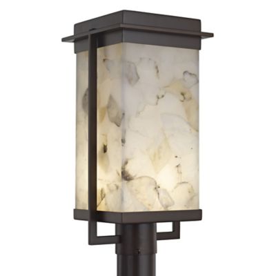 Alabaster Rocks! Pacific LED Outdoor Post Light