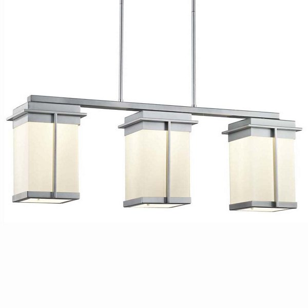 Fusion Pacific 3-Light LED Outdoor Linear Suspension