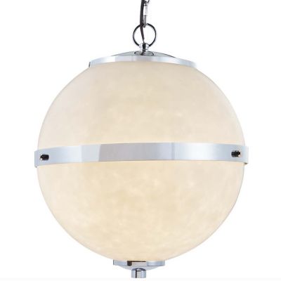 Clouds Imperial Hanging Globe Pendant by Justice Design Group at