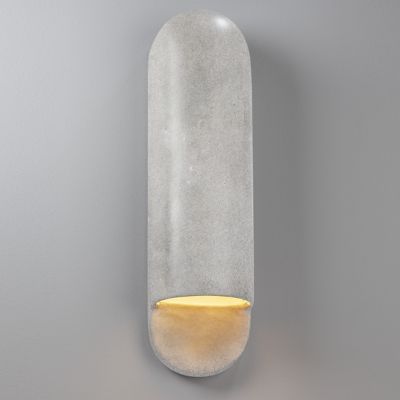 Shown in Concrete finish, Medium size