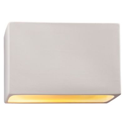 Ambiance Rectangular ADA Wall Sconce - Open Top & Bottom