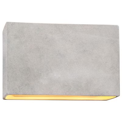 Ambiance Rectangular ADA Wall Sconce - Open Top & Bottom