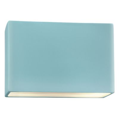 Ambiance Rectangular ADA Wall Sconce - Open Top & Bottom