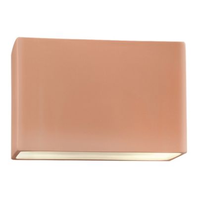 Ambiance Rectangular ADA Wall Sconce - Open Top & Bottom