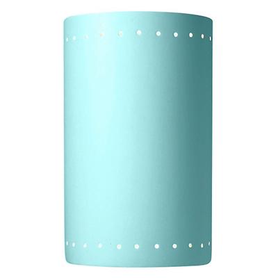 Ambiance ADA Cylinder Perforated Outdoor LED Wall Sconce
