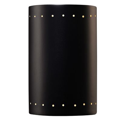 Ambiance ADA Cylinder Perforated Outdoor LED Wall Sconce