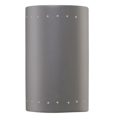 Ambiance ADA Cylinder Perforated Outdoor LED Wall Sconce - Open Top & Bottom