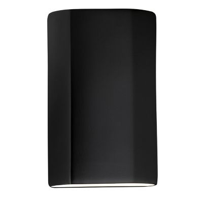 Ambiance ADA Flat Cylinder LED Outdoor Wall Sconce - Open Top & Bottom