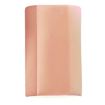 Ambiance ADA Flat Cylinder LED Outdoor Wall Sconce - Open Top & Bottom