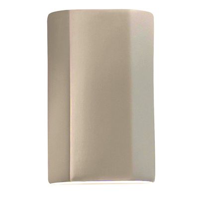 Ambiance ADA Flat Cylinder LED Outdoor Wall Sconce - Open Top & Bottom