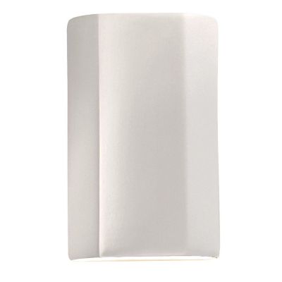 Ambiance ADA Flat Cylinder LED Outdoor Wall Sconce - Open Top & Bottom