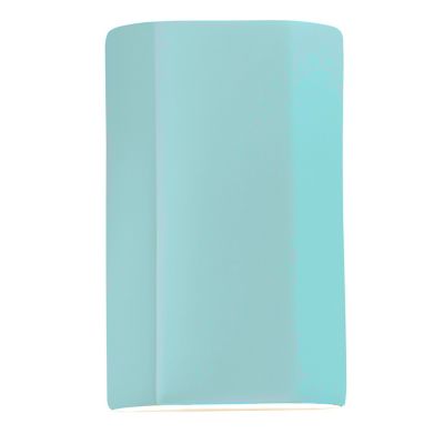 Ambiance ADA Flat Cylinder LED Outdoor Wall Sconce - Open Top & Bottom