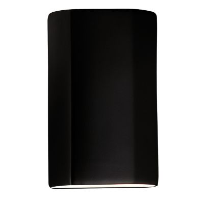 Ambiance ADA Flat Cylinder LED Outdoor Wall Sconce - Open Top & Bottom