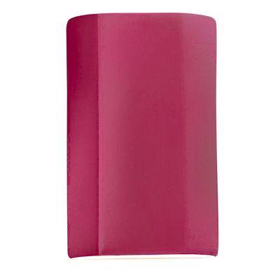 Ambiance ADA Flat Cylinder LED Outdoor Wall Sconce - Open Top & Bottom