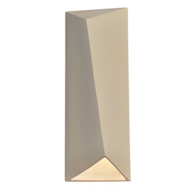 Ambiance Diagonal Rectangular LED Wall Sconce - Closed Top