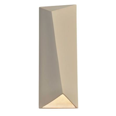 Ambiance Diagonal Rectangular LED Outdoor Wall Sconce - Closed Top