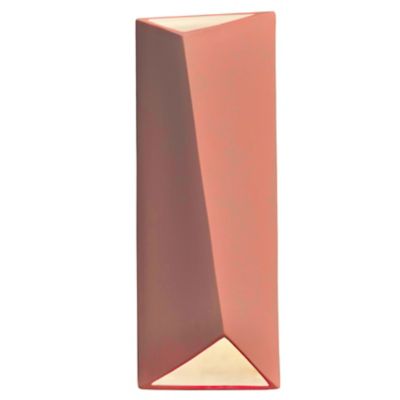 Ambiance Diagonal Rectangular LED Wall Sconce - Open Top & Bottom