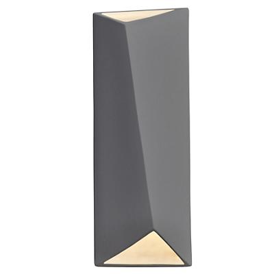 Ambiance Diagonal Rectangular LED Wall Sconce - Open Top & Bottom