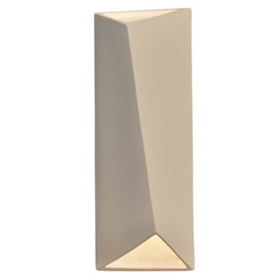 Ambiance Diagonal Rectangular LED Wall Sconce - Open Top & Bottom