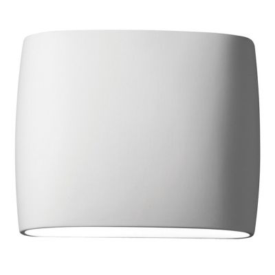 Ambiance ADA Wide Oval LED Outdoor Wall Sconce - Open Top & Bottom