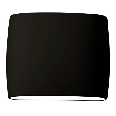 Ambiance ADA Wide Oval LED Outdoor Wall Sconce - Open Top & Bottom