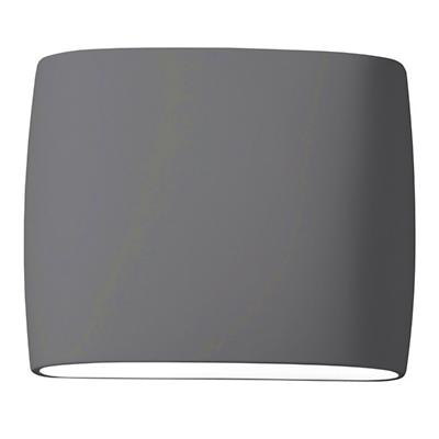 Ambiance ADA Wide Oval LED Outdoor Wall Sconce - Open Top & Bottom