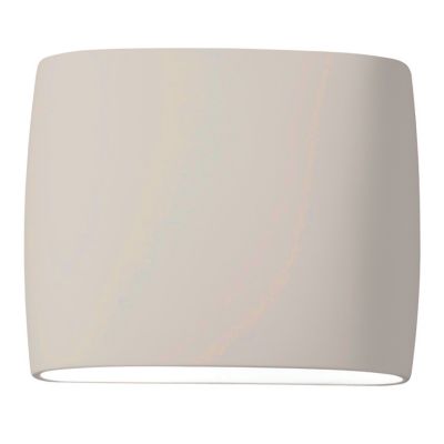 Ambiance ADA Wide Oval LED Outdoor Wall Sconce - Open Top & Bottom