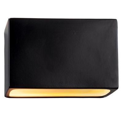 Ambiance ADA Rectangular LED Outdoor Wall Sconce - Open Top & Bottom