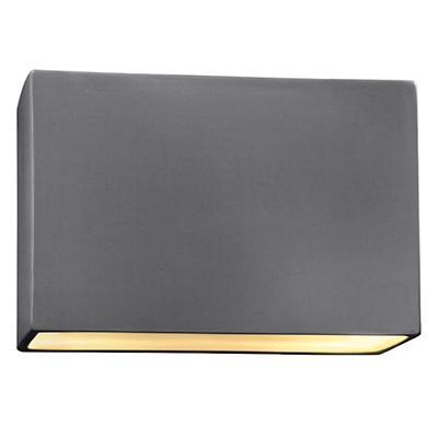 Ambiance ADA Rectangular LED Outdoor Wall Sconce - Open Top & Bottom