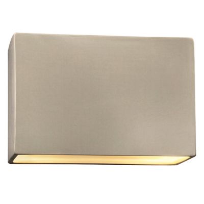 Ambiance ADA Rectangular LED Outdoor Wall Sconce - Open Top & Bottom